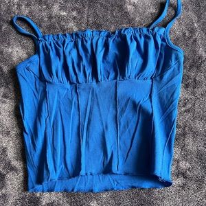 Royal blue tank